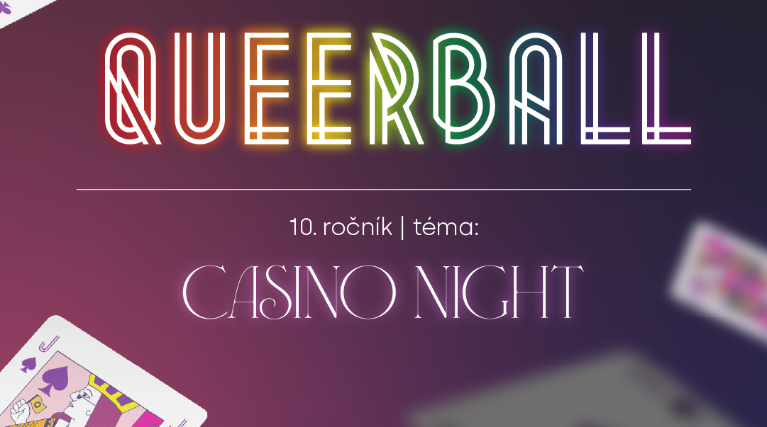 Téma Queer Ballu v roce 2024 - Casino Night